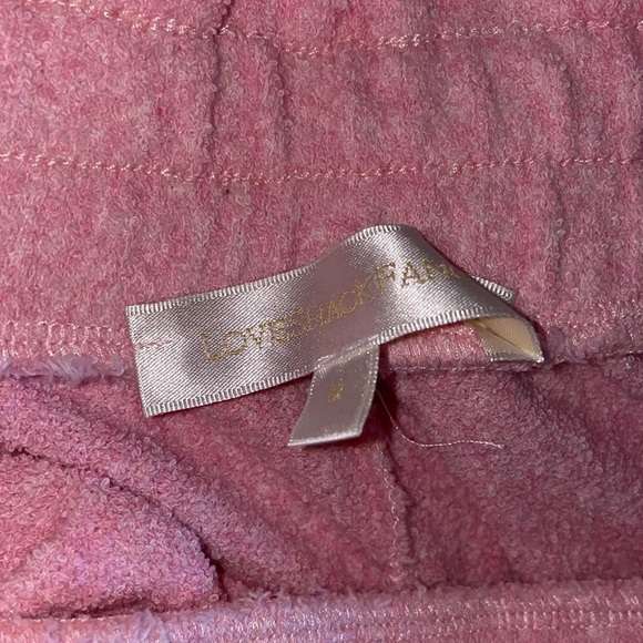 Love Shack Fancy Terry Shorts and Hoodie set (Small Top, Medium Bottom) - Picture 9 of 10